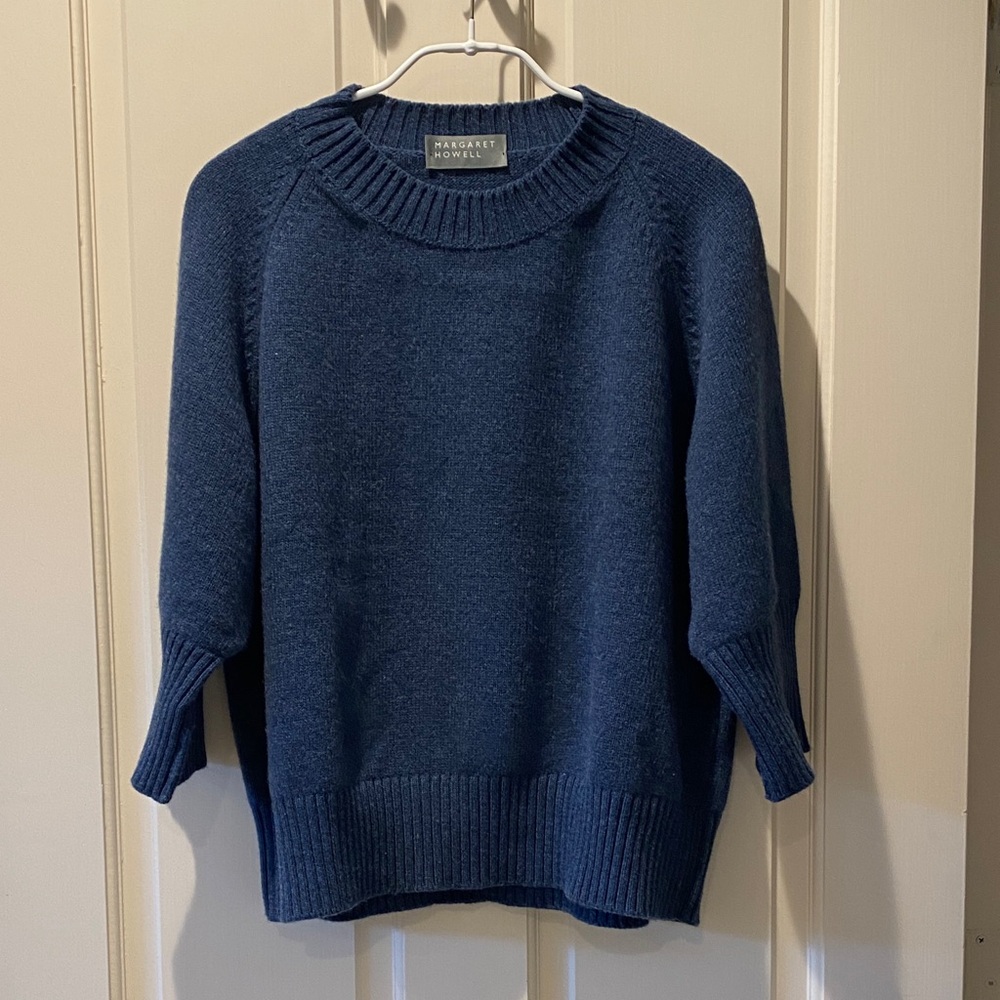 Margaret Howell Blue Sweater, sz 10